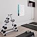 FitMate Dumbbell Workout Exercise Poster - Workout Routine with Free Weights, Home Gym Decor, Room Guide (16.5 x 25 Inch)