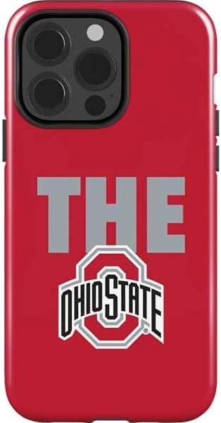 Skinit Impact Phone Case Compatible with iPhone 15 Pro - Officially Licensed Ohio State University Pattern Design