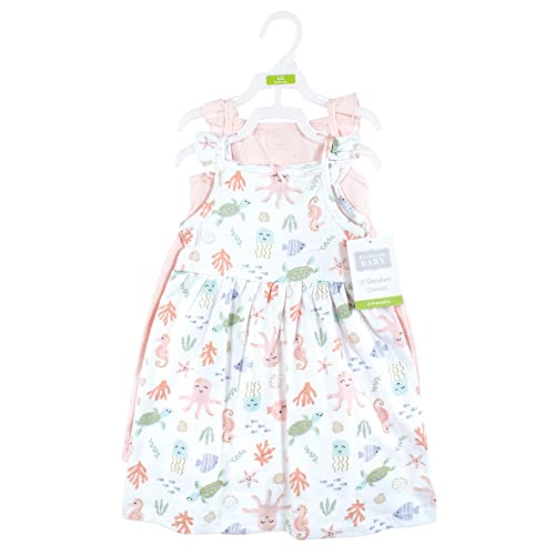Image of Hudson Baby Girl's Cotton Dresses