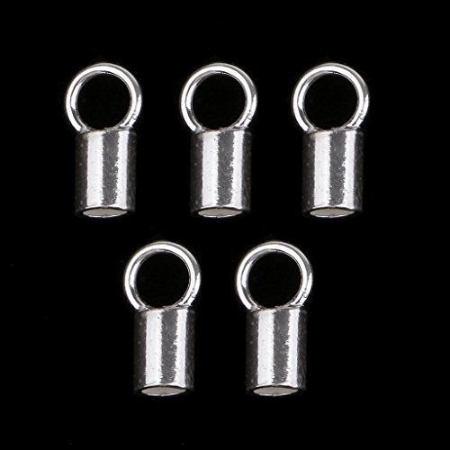 5x 925 Sterling Silver Braccialetto Collana Tubo