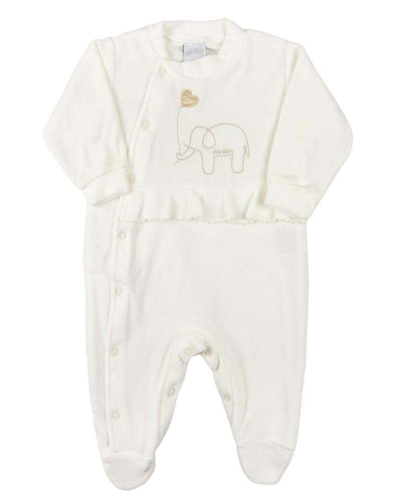 Macacão Bebê Menina em Plush Ano Zero – Bordado de Elefantinho com Coração em promoção! Veja a oferta e mais achadinhos de Bebês 6 Hoje é o melhor dia para comprar Macacão Bebê Menina em Plush Ano Zero – Bordado de Elefantinho com Coração com aquele preço maroto! Promoção! Aproveite a oferta! 6