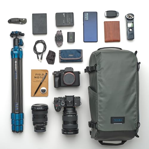 Image of Tenba Solstice v2 16L Sling Bag for DSLR and Mirrorless cameras and lenses, including supertelephoto zooms - Gray (636-433)