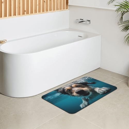 Tapis de bain diatomée pour une douche moderne et sans glissade - 5