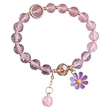 【Joli Bracelet De Perles】 Ce Bracelet De Perles Est Composé De Perles De Cristal Brillantes. C'est Un À Pour Les Femmes Et Les Filles. Un Design Mignon Peut Vous Rendre Plus Attrayant.