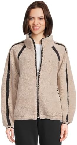 UGG Women s Nikia Crochet UGGFLUFF Jacket, Putty Buy Online at Best Price in UAE