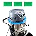 SANITMAX SM100 Industrial Wet/Dry Vacuum with Jet Pulse Filter Cleaning Function, 26.4-Gal Tank, 212 CFM, 120