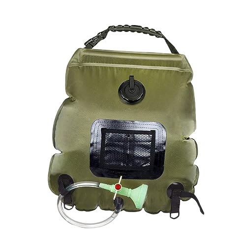 Gogogmee 20l Portable Solar Camping Shower Bag Water Bag for Hiking Outdoor Shower