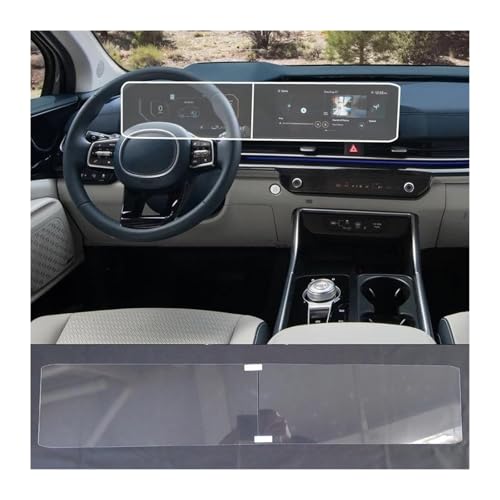 Protection d'écran de navigation Kia Carnival KA4 verre trempé 12.3 GPS