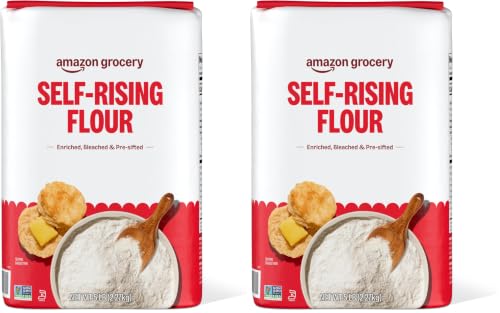 Image of Amazon Fresh, Enriched Self Rising Flour, 5 lb (Pack of 2)