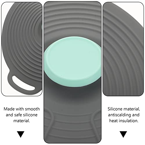Doitool Silicone Lids For Pots And Pans, Silicone Lids For Bowls And Food Covers Heat Resistant Silicone Bowl Covers Silicone Food Covers Microwave Cover, Cookware Replacement Lids ( Size L ) #TOP3