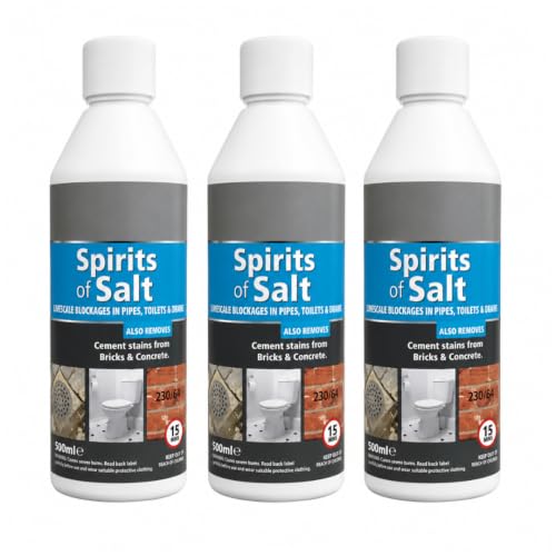 Spirits of Salt 3X Drain & Toilet Cleaner 500ml