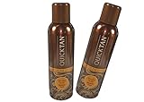 Body Drench Quicktan Quick Tan Bronzing Spray Medium Dark (The Perfect Ultra Bronzing Self-tanner a Fast-drying Formula) - Size 6 Oz / 170g (Pack of 2)