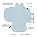 KYTE BABY Unisex Rayon Made from Bamboo Sleep Bag Swaddler for Babies, 1.0 Tog (Fog)