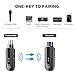 2.4 Ghz Wireless Microphone Transmitter Receiver: Plug-on XLR Wireless Transmission System - 48V Phantom Power for Dynamic Microphone, Audio Mixer, PA System