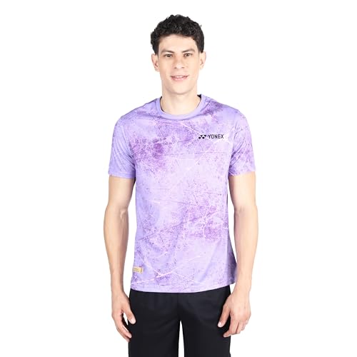 Image of YONEX Essentia Junior T-Shirt - Sustainable Performance | TruDry Moisture-Wicking | Cool, Dry and Comfortable | Round Neck | Light Weight | Eco-Friendly T-Shirt Recycled Plastic Bottles