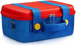 FUNLAB Switch Case Compatible with Nintendo Switch and Switch OLED, Portable Travel Switch Carrying Case for console and accessories