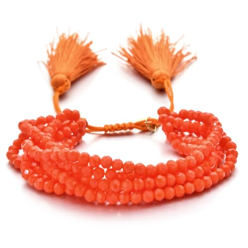 Bracelet Feng Shui multicolore à pompon pour sublimer vos tenues bohèmes d'été