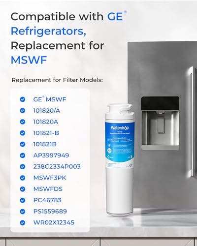 Waterdrop MSWF Replacement Refrigerator Water Filter (3-Pack) view 2