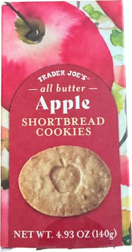 Trader Joe's All Butter Apple Shortbread Cookies (4.93 oz)