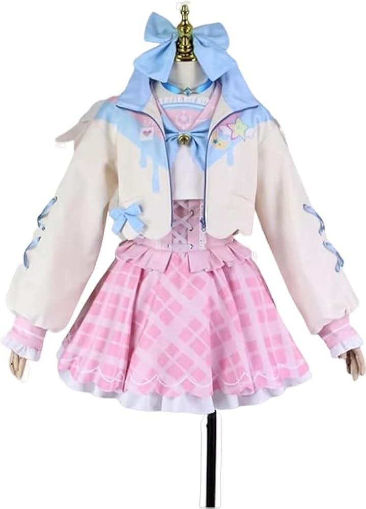 Amazon.co.jp: [fenglei] 雨宮こころ コスプレ衣装(ウィッグ 靴