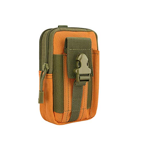 MoKo Universal Outdoor Waist Bag, Molle Pouch Camping Belt Purse for 6.7
