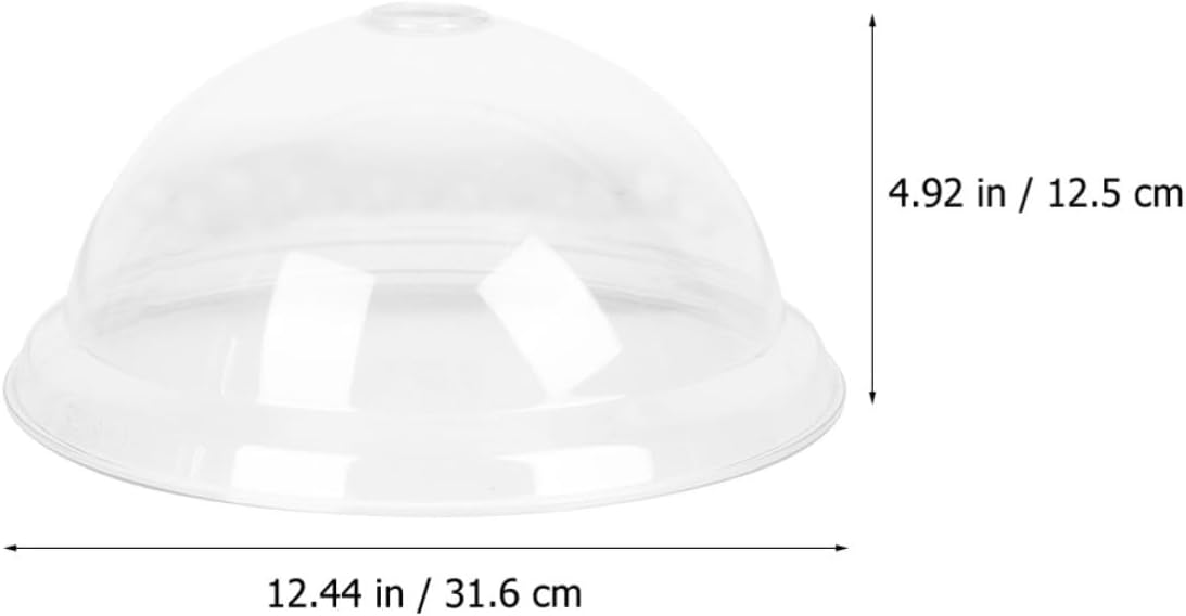 Buffet Food Cover with Smooth Surface and Easy to Clean PC Material, Practical Mesh Protector Cover for Plates and Bread, for Outdoor Picnics and Parties