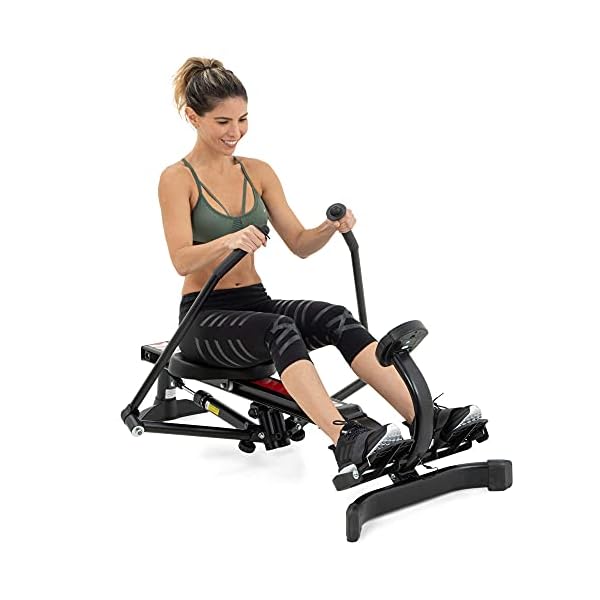 Lanos-Hydraulic-Rowing-Machine-Adjustable-Resistance-Rowing-Machines-for-Home-Use-LCD-Monitor-Compact-for-Home-Workout-Tone-Muscle-Improve-Heart-Health Lanos Hydraulic Rowing Machine | Adjustable Resistance | Rowing Machines for Home Use | LCD Monitor | Compact for Home Workout | Tone Muscle Improve Heart Health