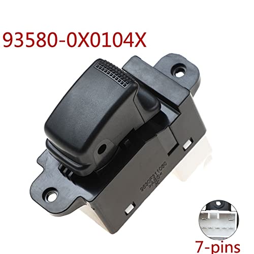 Bouton de lève-vitre électrique Hyundai i10 : Solution panne commande 93580-0X0104X - 2