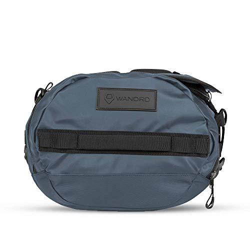 HEXAD Carryall Travel Duffel Bag - Includes Backpack Straps and Laptop Sleeve (Aegean Blue, 60 L)