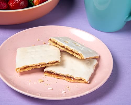 Image of Katz Gluten Free Strawberry Toaster Pastries. Snacks for Kids. Free of Dairy, Peanuts, Tree Nuts, and Sesame. No Artificial Colors. Kosher. 8oz (12pk) (Pack of 2)