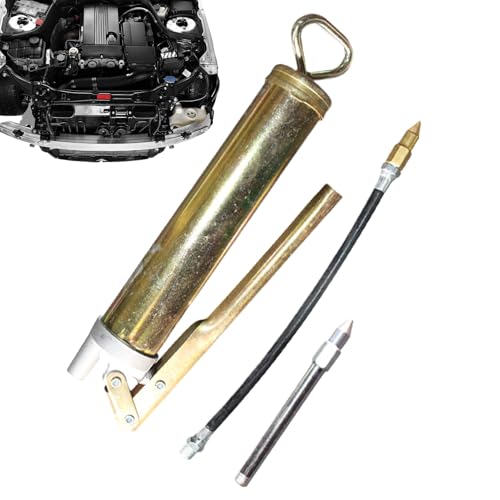 Lubricador De Acción De Palanca: Herramienta Manual De Llenado De Grasa, Aplicador De Lubricación Para Vehículos De Gran Volumen | Herramienta De Engrase Manual Para Automoción | Para Técnicos Mecánic