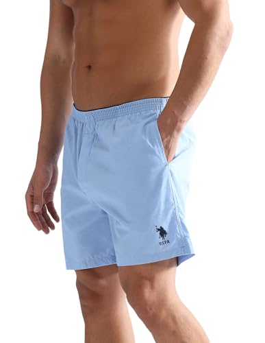 Image of U.S. Polo ASSN. Mens EX003 Cotton Essential Easy Lounge Boxer Shorts -Pack of 1