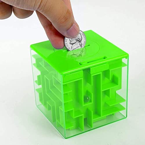 Thinkmax Money Maze Puzzle Box For Kids And Adults, Perfect Money Holder Maze Puzzle Gift Box （2 Pack） #TOP4