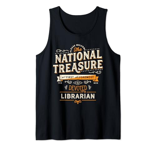 Regalo de jubilación de agradecimiento para bibliotecario vintage Camiseta sin Mangas