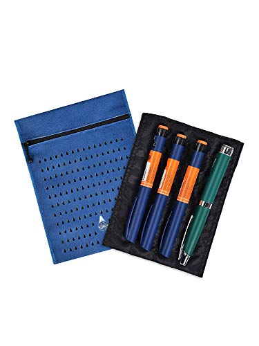 Dia-Cool, estuche isotermico para 4 plumas de insulina - Bolsa termica para diabeticos - Refrigeración evaporativa ecológica para medicamentos - Accesorio de viaje reutilizable para diabéticos Cover