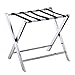 Porte-bagages - Porte-bagages pliant en acier inoxydable Valise à bagages Support de valise Chambre d'hôtel Porte-vêtements de salon Taille de l'étagère: 60 * 45 * 53cm (Couleur : B) (A), sympa