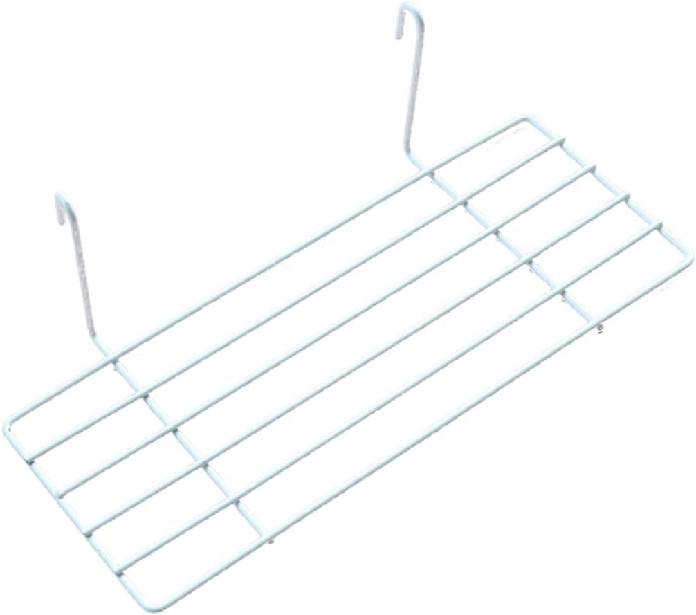 Veemoon Hanging Wire Shelf Black Bookshelf Wire Wall