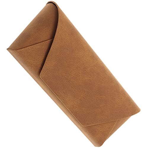 StarrySpirit メガネケース サングラスケース 眼鏡ケース ハードケース レディース メンズ 超軽量 SMK1 (キャメル)