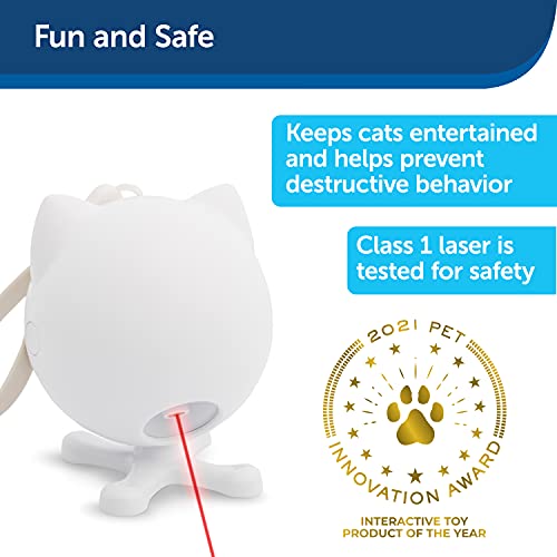 PetSafe Dancing Dot Laser Cat Toy - Interactive Pet Supplies - Indoor - Relieves Anxiety - Bug-Like Laser Pattern… - Image 2