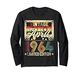 Photo Gallery limited edition april 1964 58th birthday 58 years old gift maglia a manica Photo Gallery limited edition april 1964 58th birthday 58 years old gift maglia a manica