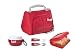 BOP Insulated Neoprene Kids Lunch Bag for School, Kindergarten | [9.5x9.5x5 Inches] | Gourmet Meal Tote | Perfect for Mini Snacks, Sandwiches | Durable Zipper Closure | Designer Pattern (Lavly)