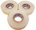 North American Tapes, Comp-O-Lite, Hockey Tape, 3 Rolls Per Pack, Clear Poly Shin Pad, 24MM X 25M Per Roll, Made in USA, Easy Rip & Stretch