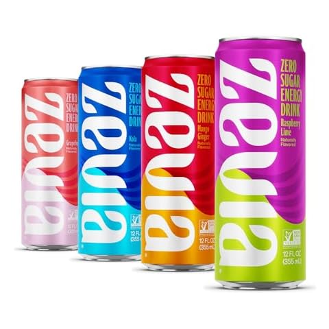 Zevia Zero Calorie Energy Drink Variety Pack Cover