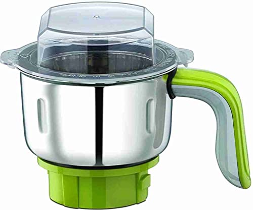 Image of BAJAJ MIXER GRINDER TWISTER DLX 230 Mixer Grinder (3 Jars, WHITE /GREEN)