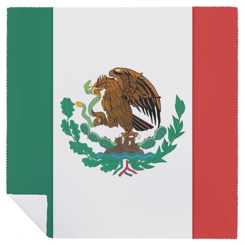 Servilletas de Tela con Diseño de Bandera de México 18.7 x 18.7 in miniatura 6
