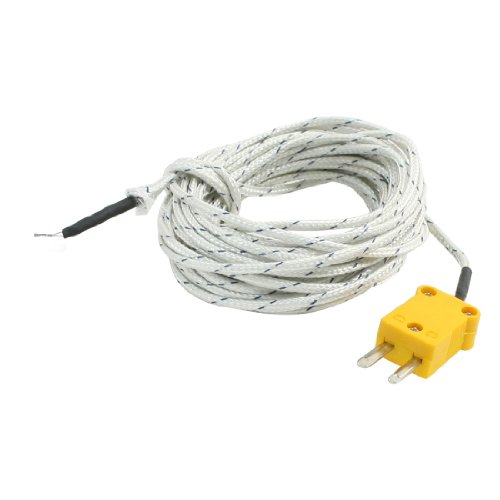 uxcell 5Meter K Type Temperature Controller Thermocouple Probe 0 to 250C