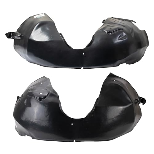 Image of TRQ Front Inner Fender Liner Set Compatible with 2005-2007 Ford Five Hundred Mercury Montego FO1250138 FO1251138