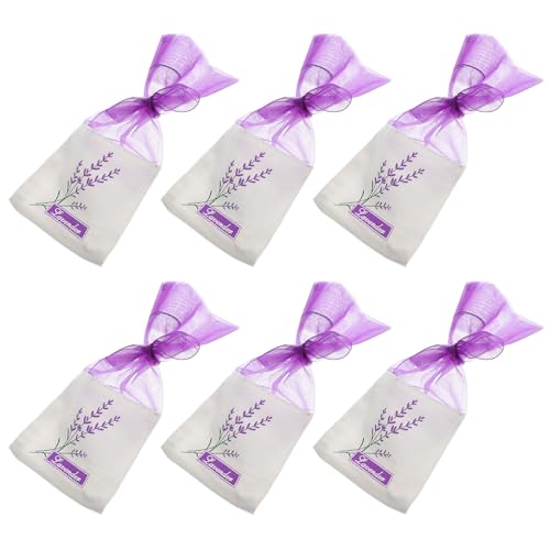 Bolsas Aromáticas de Lavanda 12 unidades Algodón Morado miniatura 1