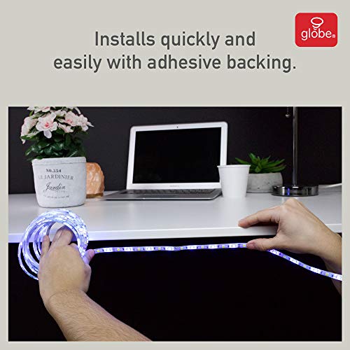 Image of Globe Electric 50053 Collection Smart Strip Light, 16.4 ft, Multi-Color, 300 Lumens