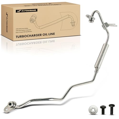 A-Premium Turbocharger Oil Line Compatible with Jeep JL Series Wrangler 2018 2019 2020 2021 2022 2023